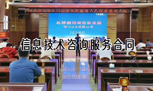 信息技术咨询服务合同【汇编11篇】